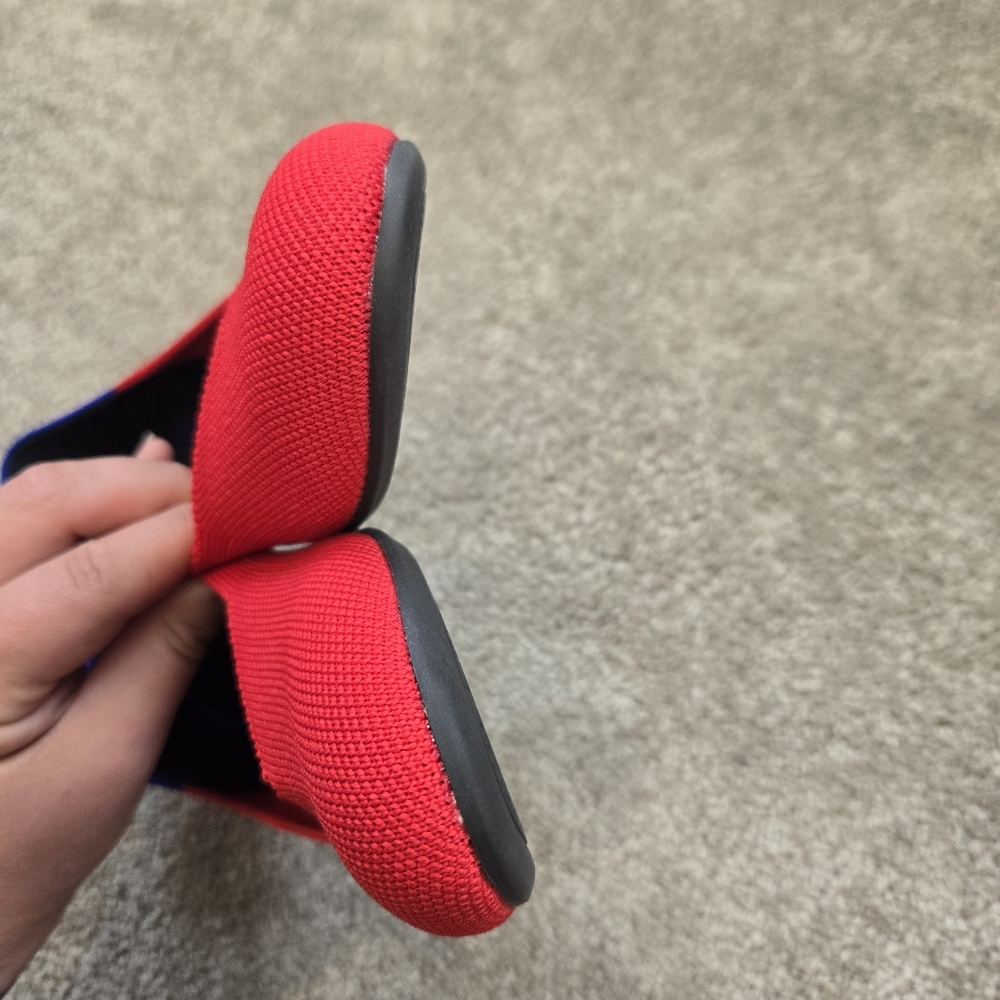 Rothy’s Red Flats Rounded 7.5 - Picture 5 of 8